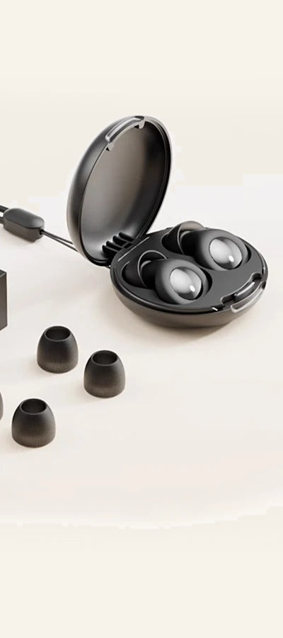 Tappi Auricolari in Silicone Retta con custodia e ricambi