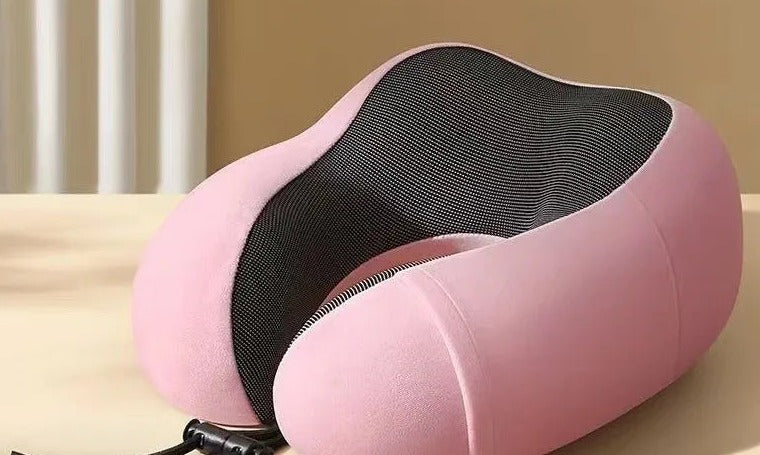 Cuscino U-Shape Retta rosa
